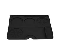 Alomejor Tappetino per caffè in Silicone Protettivo Antiscivolo Che Riduce il Rumore Facile da Pulire per Utensili da