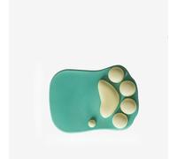 Alomejor Tappetino per Mouse con Zampa di Gatto, Design Carino Ed Ergonomico con Supporto per il Polso, per Uso Domestico e in Ufficio, Tessuto Premium, 1 unità (#2)