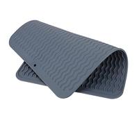 Alomejor Tappetino Scolapiatti Antiscivolo in Gomma Resistente Al Calore, Salvaspazio, per Uso in (BLUE)