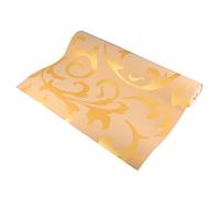 Alomejor Tappezzeria Incollata, Elegante Stile Damascato | Alta qualità, lunga durata, resistente all\'umidità, perfetto per la cameretta dei bambini, la , fonoassorbente
