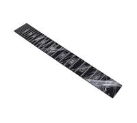 Alomejor Tastiera per Chitarra e Capotasto, Preforata con 6 Slot per Corde, for Realizzazione e Riparazione di Lap Steel Guitar