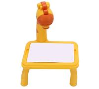 Alomejor Tavolo da Disegno con Proiettore, Lavagna Educativa per Bambini | Materiale plastico, migliora la creatività, migliora la coordinazione occhio-mano, dai 3 anni in su