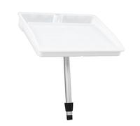 Alomejor Tavolo per Esche da Barca Tagliere Regolabile per la Pesca a Vela 460x370 Mm Design Leggero e Facile da Installare