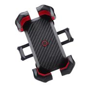 Alomejor Terminali Telefonici/supporto Design di Serraggio Sicuro per Smartphone da 4,7-7 Pollici, Installazione Rapida nel Gruppo Manubrio per gli Appassionati di Esterni