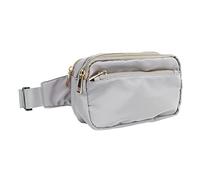 Alomejor, Tessuto Oxford, Resistente all'acqua, Multitasche per Corsa, Unisex (grigio chiaro)