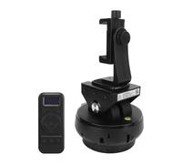 Alomejor Testa Panoramica Motorizzata per Treppiede Rotazione Regolabile a 360° per Vlogging Telefoni Cellulari e Fotocamere Materiale ABS Design Compatto