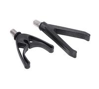 Alomejor Testa Porta Canna da Pesca da 8 Pezzi, Staffa Pratica e Durevole a Forma di U Flessibile a Forma di V, con Viti in Acciaio Inossidabile, per Protezione della Canna da Pesca e