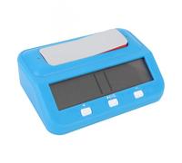 Alomejor TIMER degli Scacchi ECCHIRE TIMER GAME CON FUNZIONE DI MEMORIA DI REGITAZIONE PREMIBILE PREMIBILE ALLARME DISPLAY LCD LCD per Allenamento CON le Competizioni (BLUE)