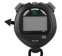 Alomejor Timer Digitale con Display Grande e 60 Memorie (HS-330) | Batteria AG13 incorporata, precisione 1/1000 di secondo, comoda per lo sport, ideale per cronometrare eventi