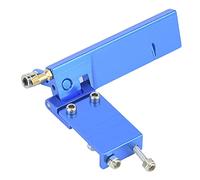 Alomejor Timone RC in Alluminio con Ingresso Presa Acqua Timone per Barca CNC da 95 Mm per Barca Elettrica, Sterzo in Lega 6061 e Design di Raffreddamento del Motore per Utenti di Barche da Corsa RC