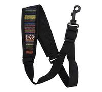 Alomejor Tracolla per Sassofono Soprano Tenore Alto - Tracolla Morbida Regolabile Con Gancio (Stile folk)