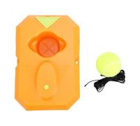 Alomejor Trainer da Rimbalzo per Tennis, Attrezzo per Allenamento | Base Larga Stabile, Montaggio Senza Attrezzi, Corda Elastica, Nylon Spesso, per Cortile e Campo