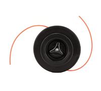 Alomejor Trimmer Head Low Vibration Plastic M10x1.25 | Durevole, facile da installare, efficiente, ideale per il giardino, diametro 11,5 cm