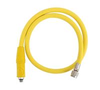 Alomejor Tubo Flessibile per Immersione a Media Pressione, Tubo in Lega di Alluminio in PVC da 31,5 Pollici MP per Il Secondo Stadio Regolatore SPG e Sostituzione della connettività del
