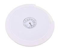 Alomejor Umidificatore per Buca per Chitarra, Copertura in Gomma ABS con Quadrante di umidità per Chitarra da 100 X 103 Mm, Riduttore di Feedback e Sigillante per umidità per Chitarre (WHITE)
