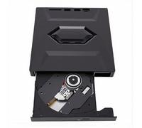 Alomejor Unità DVD Esterna, USB 3.0 Type C, 5 Gbps | Masterizzatore CD DVD portatile, supporta lettura, scrittura, compatibile con , design hub versatile