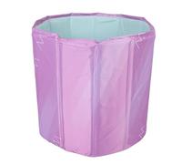 Alomejor Vasca da Bagno Pieghevole, Vasca da Bagno Portatile Ghiacciata, Isolata a Immersione Fredda, per Atleti, in Tessuto a Rete in PVC (70 cm)