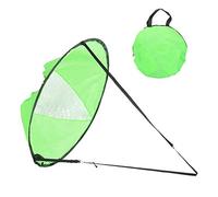 Alomejor Vela da Kayak Pieghevole Portatile Downwind Kayak Sail Kit con Borsa di Stoccaggio per Canoa Barca a Vela Kajak(Verde)