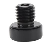 Alomejor Vite per Tappo Posteriore per Stecca da Biliardo, Sostituzione del Manicotto in Gomma in Lega di Alluminio con Design Resistente All'abrasione, per Stecche da Biliardo e Manici