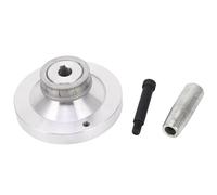 Alomejor Volantino per Mini Tornio Manovella in Lega di Alluminio Resistente da 80 Mm per un Facile Utilizzo su Vari Mini Torni