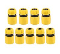 Alomejor Water Hose Quick Connect Fittings, 15mm Size (per Tubo DN15) | Robusta plastica ABS, installazione semplice, irrigazione del giardino, design compatto