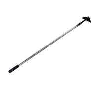 Alomejor Zappa da Giardino Triangolare Strumento Efficace per Diserbo per Giardinieri Manico Lungo Zappa Triangolare per Scavare Rimozione Erbacce per Allentare Il Terreno Acciaio al Carbonio 31,7