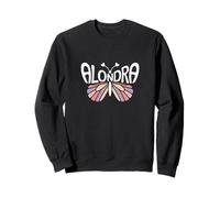 Alondra Butterfly - Personalizzato Carino Nome Word Art Felpa