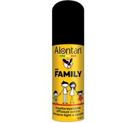 Alontan Spray Neo Family Insettorepellente - 75ml - contro zanzare, zecche, fino a 6 ore di protezione, da usare sopra i 3 anni, presidio medico chirurgico a base di icardina 10%