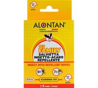 Alontan - Neo Family Salviette Repellenti Confezione 12 Pezzi (Scadenza Prodotto 28/12/2025)