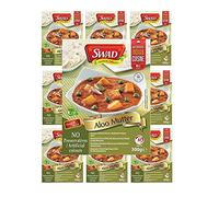 Aloo - 10 dadi da 300 g, originale India, per cucina veloce, solo per riscaldare vegani