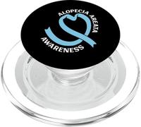 Alopecia areata - Coscienza e cuore PopSockets PopGrip per MagSafe