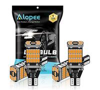 Alopee T15 Lampadina W16W 921 912 T10 Ambra/Giallo 800 lumen 12V-18V Estremamente Luminoso Nessuna Polarità Canali AK-4014 45pcs Chipset LED Lampadine Auto Luce lampadina retromarcia 4pc