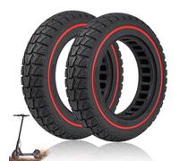Aloskart Ruote Monopattino Elettrico 10 Pollici, Pneumatico Monopattino 10x2.0-6.5, 10 Pollici Gomme Piene Monopattino per Xiaomi con 36mm Slot, Ruota Piena Scooter, Ruote Fuoristrada Scooter