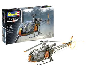 Alouette II Helicopter 1:32 Plastic Model Kit REVELL