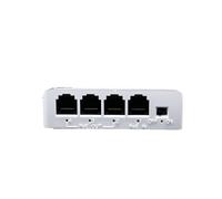 ALOUTSNOC Extender Poe Gigabit a 4 Porte Ripetitore Switch di Rete 100/1000M IEEE802.3af/at Switch Poe Plug And Play AP Telecamera IP NVR (Color : POE013S)