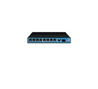 ALOUTSNOC Switch Poe a 4/8 Porte Switch Ethernet 10/100Mbps con 2 Porte Uplink Switch di Rete con Adattatore di Alimentazione Esterno (Color : EW-S1910CFE-DP)