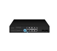 ALOUTSNOC Switch Poe a 8 Porte Switch Ethernet 10/100/1000Mbps con 2 Porte uplink da 1000M Switch Intelligente AI (Color : EW-S1710FG-AP)