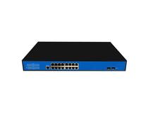 ALOUTSNOC Switch Poe gestito Gigabit L2+ Porta RJ45 Base-T 24 * 10/100/1000M con Slot in Fibra Ottica 4 * 1G/2.5G/10G SFP+ Supporta QOS/DHCP/VLAN (Color : EW-S2916GM-AP)