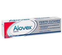 Alovex Crema Abrasioni Ferite Cutanee, Ustioni, Ulcere, 30 ml