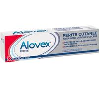 Alovex Crema Abrasioni Ferite Cutanee, Ustioni, Ulcere, 30 ml