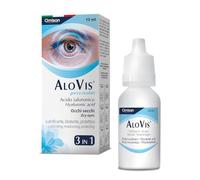 Alovis 3in1 - Collirio Sterile Lubrificante, Reidratante, protettivo. Con Acido ialuronico - 10 ml