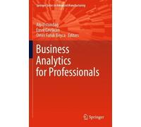 Alp Ustundag Business Analytics for Professionals (Tascabile)