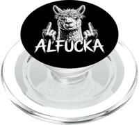 Alpaca Alfucka Lama Divertente Frase Buffo Ironia Sarcasmo PopSockets PopGrip per MagSafe