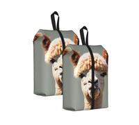 Alpaca Avatar - Borsa per scarpe da viaggio, impermeabile, con manico, per valigia, scarpe da ginnastica, stivali, palestra, 1 pezzo, 2 pezzi, One Size, Classico