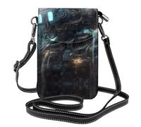 Alpaca avatar Questa borsa a tracolla leggera e unisex con patta libera le mani ed è adatta per viaggi, vacanze e uso quotidiano., Robot Futuro, Taglia unica