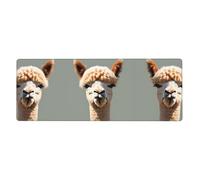Alpaca Avatar Stampato Gaming Keyboard pad Gomma Desktop Mouse pad Adatto per Ufficio 30,5 x 80 cm