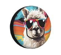 alpaca copertura della ruota dell'automobile sostituzione impermeabile antipolvere copertura della gomma dell'automobile copertura portatile per rv suv camion rimorchi da viaggio accessori 14 pollici