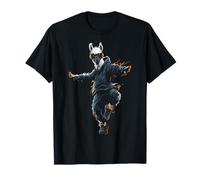 Alpaca, cuffie da ballo, musica, opere d'arte, motivo animale, alpaca Maglietta