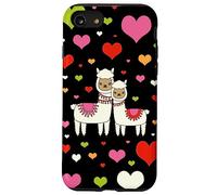 Alpaca Design For Girls Cute Little Sister And Big Sister Custodia per iPhone SE (2020) / 7/8