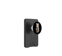 Alpaca divertente con il libro, come addestrare i tuoi umani PopSockets PopWallet per MagSafe